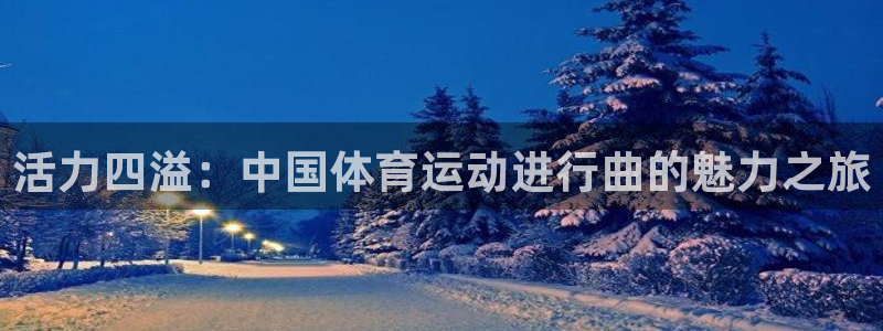 vsport体育官网下载招商电话是多少啊：活力四溢：中国体育